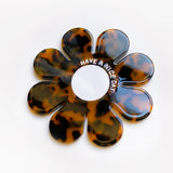 Tortoise Pattern Daisy Coaster