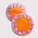 Marble Pattern Sun Coaster