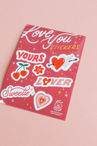 Love You Sticker Sheet