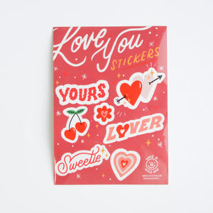 Love You Sticker Sheet