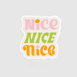 NICE Sticker Set of 3
