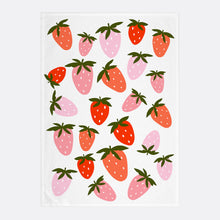 Load image into Gallery viewer, Strawberry Field Tea Towel