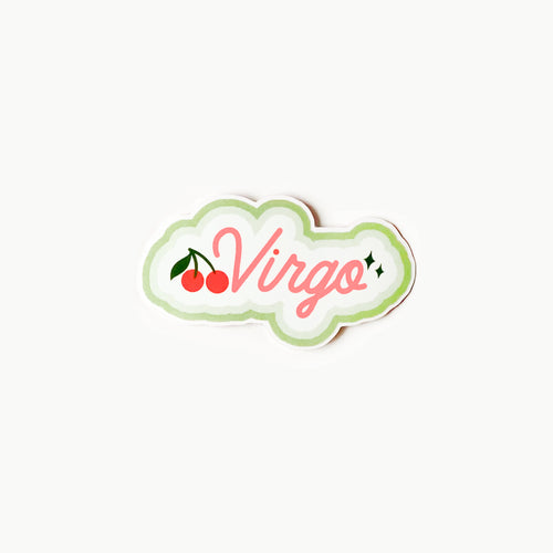 Virgo Clear Die Cut Sticker