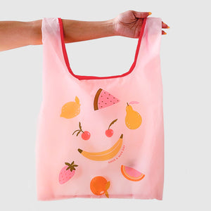 Smiley Fruit Reusable Nylon Bag (small)