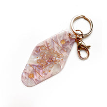 Load image into Gallery viewer, Cancer Horoscope Motel Shape Keychain