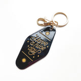 Scorpio Horoscope Motel Shape Keychain